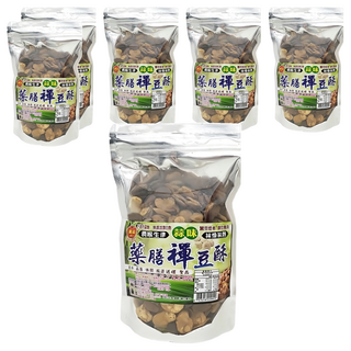 皇品 藥膳禪豆酥-蒜味, 340g, 6包