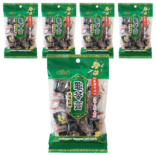 惠香 龜苓膏風味軟糖，Q彈好吃, 190g, 5袋