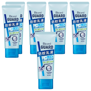 Biore 蜜妮 GUARD 防蚊乳液 沁涼型, 100g, 6條