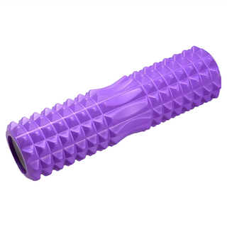 bebehome 3D立體凸點肌肉按摩滾輪棒 TPR+PP材質, 紫色, 1個
