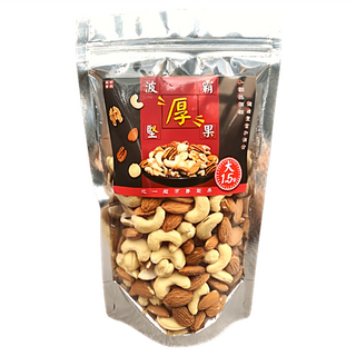 品鮮生活 波霸厚堅果/雙果綜合堅果, 1包, 300g