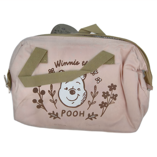 Winnie the Pooh 小熊維尼 森林維尼手提寬口保溫袋, 櫻粉, 1個