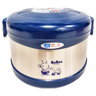 三光牌 二層高真空不銹鋼便當盒, 顏色隨機, 1組