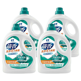 毛寶 葳香抗菌洗衣精 防霉淨味 山谷百合花香, 3kg, 4瓶