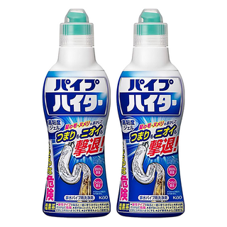 KAO 花王 Haiter 高黏度水管清潔凝膠, 強力疏通, 居家專用, 500g, 2瓶