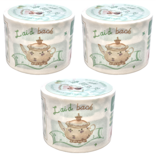 CARD LOVER 信的戀人 和紙膠帶 3m x 30mm, 清甜烏龍, 3個