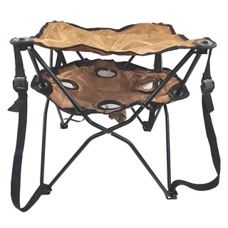 Naturehike 挪客 方輕 戶外折疊桌, 棕色