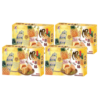 花之戀語 台灣鳳梨酥 250g, 4盒