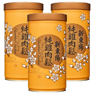 新東陽 純雞肉鬆, 嚴選新鮮雞肉，口感酥鬆美味, 225g, 3罐