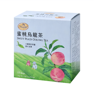 Magnet 曼寧 蜜桃烏龍茶, 52.5g (3.5g x 15包), 台灣原產地, 1盒