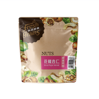 長青穀典 花椒杏仁, 低溫烘焙, 220g, 1包