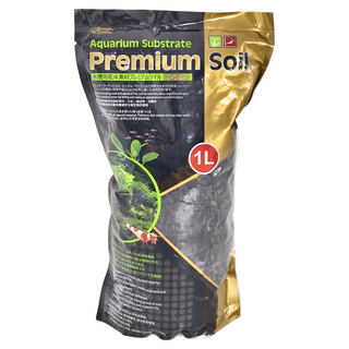 ISTA 伊士達 日本黑土 水草缸 適合水晶蝦 水族箱底砂, 1L, 1包