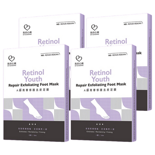 MY SCHEMING 我的心機 A醇青春修護去皮足膜, 30ml, 1雙, 4組