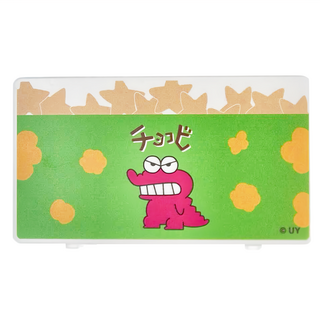 收納王妃 蠟筆小新口罩隨身收納盒 84 x 104 x 15mm, 巧克比餅乾盒, 3個