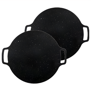 韓式麥飯石明火烤盤, 30cm, 2個