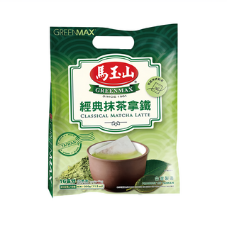 馬玉山 經典抹茶拿鐵, 20g, 16包, 1袋