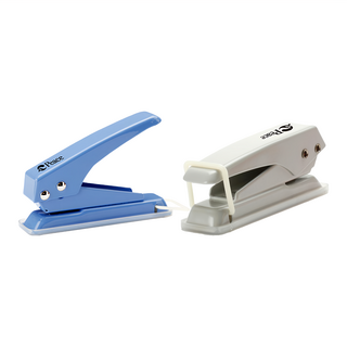 Peace 510 單孔打洞機卡片環組, 1組, 灰色、藍色