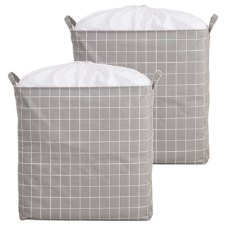 comet Home 多用途立體收納袋 100L, 2個, 灰色