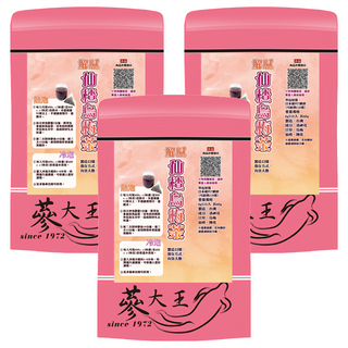蔘大王 解膩仙楂烏梅茶包, 10包, 3袋, 6g