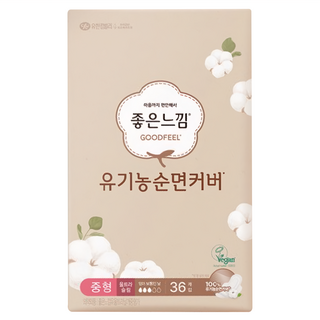 GOODFEEL 超薄衛生棉 蝶翼型, 24cm, 36片, 1包