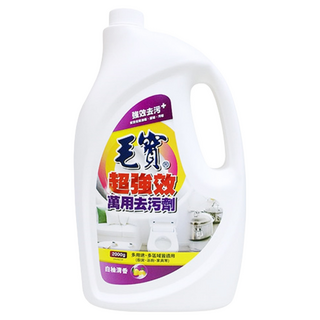 毛寶超強效萬用去污劑, 高效去污，適用範圍廣，白柚清香，綠色環保, 2kg, 2桶
