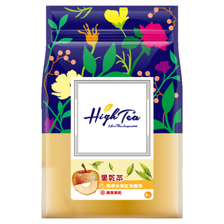 High Tea 伂橙 果乾茶 熱帶水果紅烏龍茶包 + 蘋果乾 Set 熱泡冷泡皆宜, 6.5g, 8包, 1袋