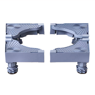 品屋 洗衣機底座, 萬用型, 耐重, 可移動墊高, 四腳吸盤固定款, 1個