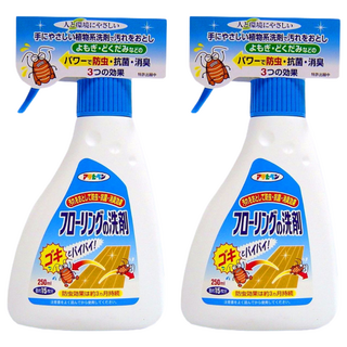 ASAHIPEN 日本製地板防蟑三效清潔劑, 250ml, 2瓶