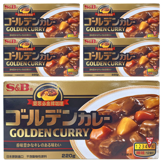 S&B 愛思必 金牌咖哩 220g, 5盒