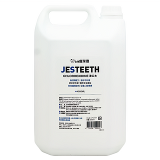 JESTEETH 全璟 齒潔適 矯正專用含氟漱口水, 4L, 1桶