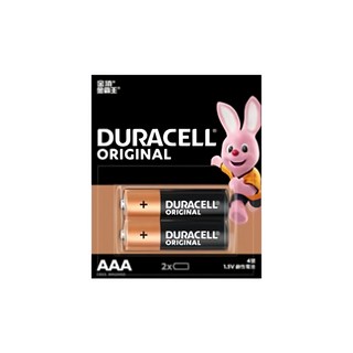 DURACELL 金頂 金霸王 鹼性電池 4號 電力持久 無添加水銀 安全環保 電池容量大 蓄電力強, 2顆, 1組