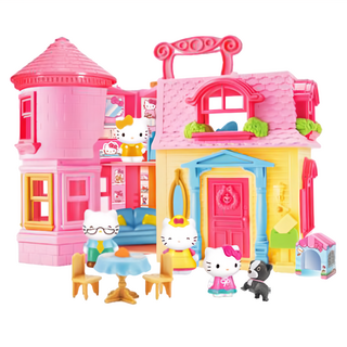 Hello Kitty 凱蒂貓 甜蜜的家 Set KT-50111, 適合年齡：3歲以上, 1組