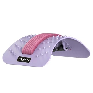 MICHAEL FITNESS 麥克健身 磁石按摩背部伸展器 - 紫色, PP抗壓支撐面板, ABS耐磨底盤, 38.5 x 21.5cm, 1個