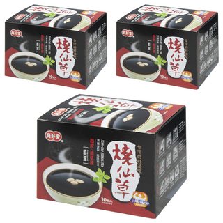 真好家 燒仙草, 熱飲/仙草凍, 台灣好滋味, 15克X10包, 15g, 3盒