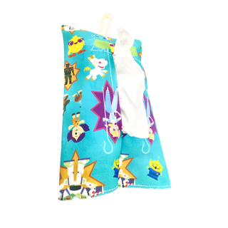 收納王妃 玩具總動員布藝桌上面紙套, 全員藍