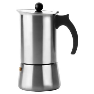 ibili Indu 義式摩卡壺 4杯, 銀色, 1個