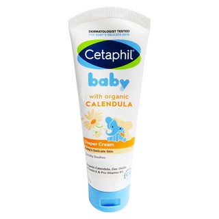 Cetaphil 舒特膚 Baby 舒緩護膚膏 屁屁膏，有機金盞花，舒緩修護，葵花子油和蜂蠟，深層滋養, 70g, 1條