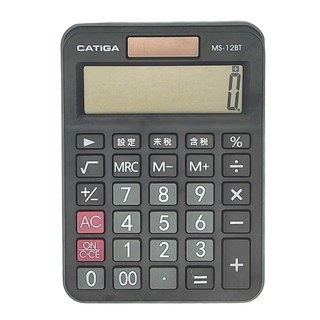 CATIGA MS-12BT 12位數稅率計算機, 1個
