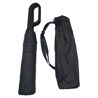 環扣手柄 自動開收 輕巧好收納 防曬黑膠, 星空黑, 1支