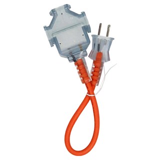 FONG HUA 崶華 動力線附過載開關2X2C 1台尺, 30cm, 2S-1, 1條