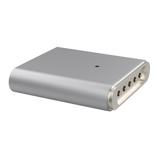 Magtame Type-C USB C Magsafe 3 140W PD 轉接頭 銀色, 1個
