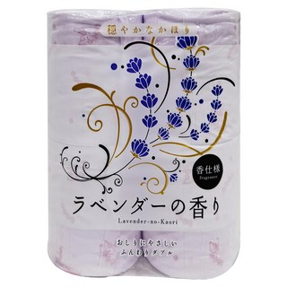四國特紙薰衣草香味捲筒衛生紙, 30m, 4捲, 1包