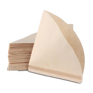 TIMAO 圓椎濾紙1-4人 v02 咖啡濾紙 圓錐形設計 萃取豐富風味, 100個, 1組