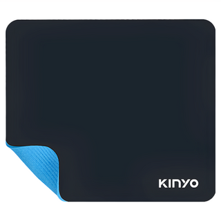 Kinyo 防滑滑鼠墊 3MM 厚 W 180 x H 220 x D 3mm, 黑色, 1個