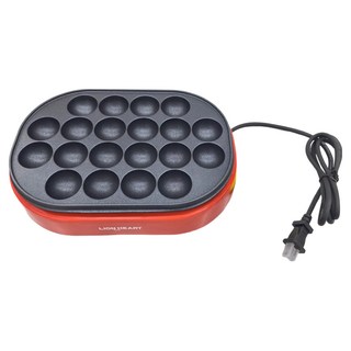 LION HEART 獅子心家電 章魚燒機 LSG-129, 20孔燒烤盤