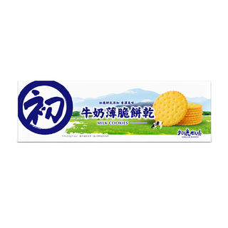 初鹿牧場 牛奶薄脆餅乾, 210g, 1盒