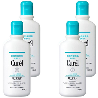 Curel 珂潤 潤浸保濕身體乳液, 220ml, 4瓶