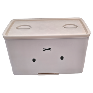 Skater 口罩收納盒 21.8 x 11.8 x 13.3cm, miffy 米飛 白色, 1個