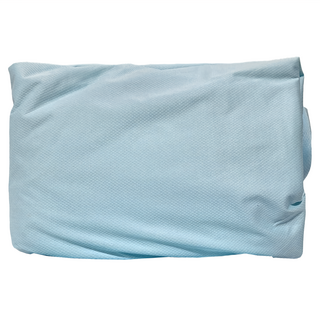 藍貓 100%防水透氣床包式保潔墊 + 防水枕套2入 吸濕排汗MIT台灣製造, 7 x 6尺, 淺藍色