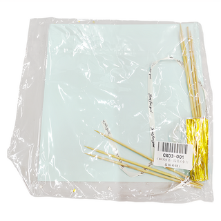 DIY棒棒糖捧花束材料包, 6色 (嫣粉、霧藍、青綠、淺紫、冰藍、藕粉), 情人節/生日禮物, 冰藍 + 淺藍, 3包